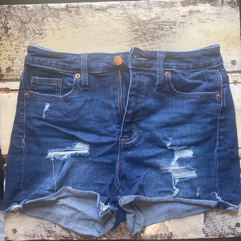 High Waisted Jean Shorts